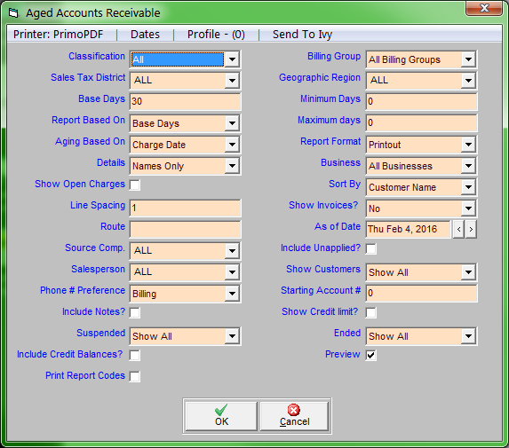 accounts receivable example