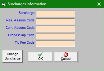 surcharge